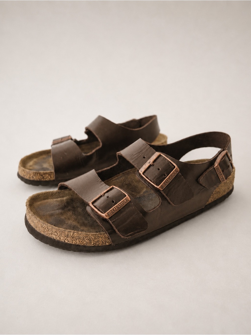 Birkenstock Milano Sling back Buckle Men’s Sandals Shoes Size 42 - Picture 2 of 11